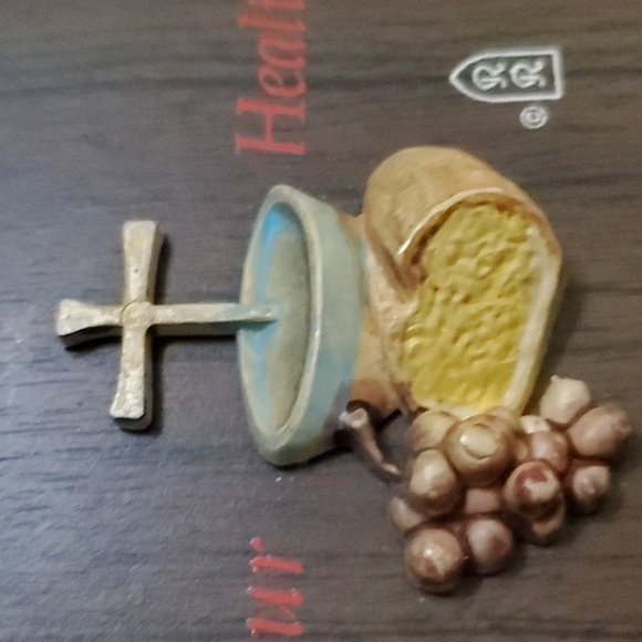 RR plaque home size 5-1/2" x 8-1/2" brown red white polish blessing nazdrowie - Picture 9 of 10